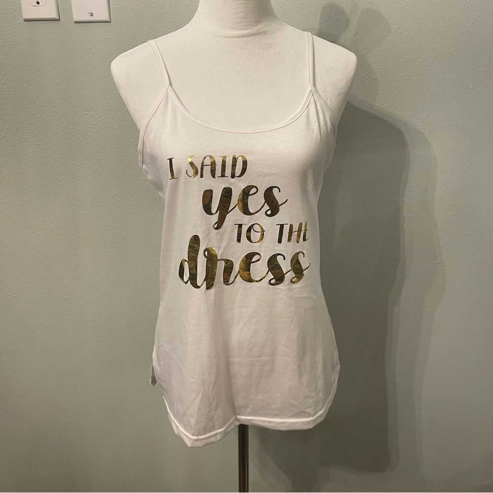 I said yes to the dress tank top size medium